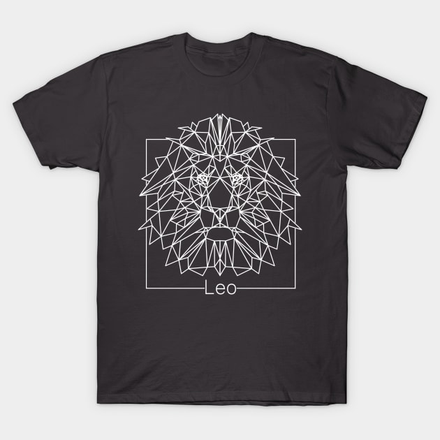 Zodiac sign Leo T-Shirt by DimDom